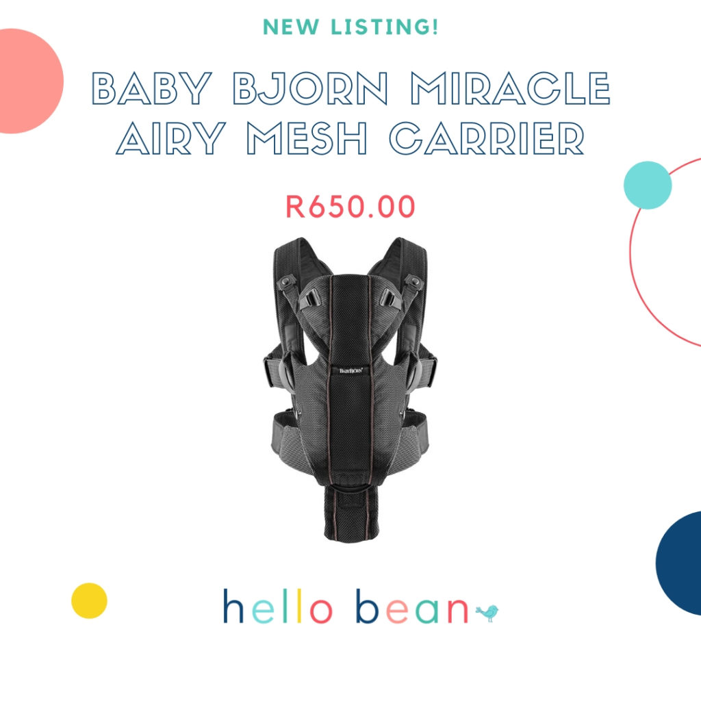 babybjorn miracle airy mesh